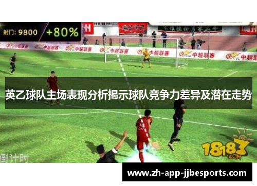 英乙球队主场表现分析揭示球队竞争力差异及潜在走势 英乙球队主场表现分析揭示球队竞争力差异及潜在走势